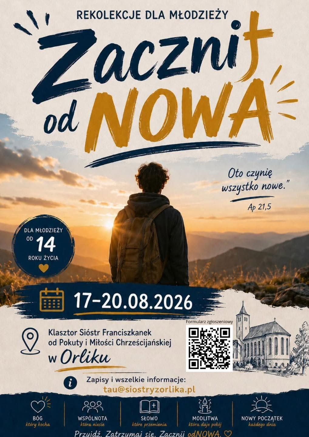 Rekolekcje "Zacznij od nowa"