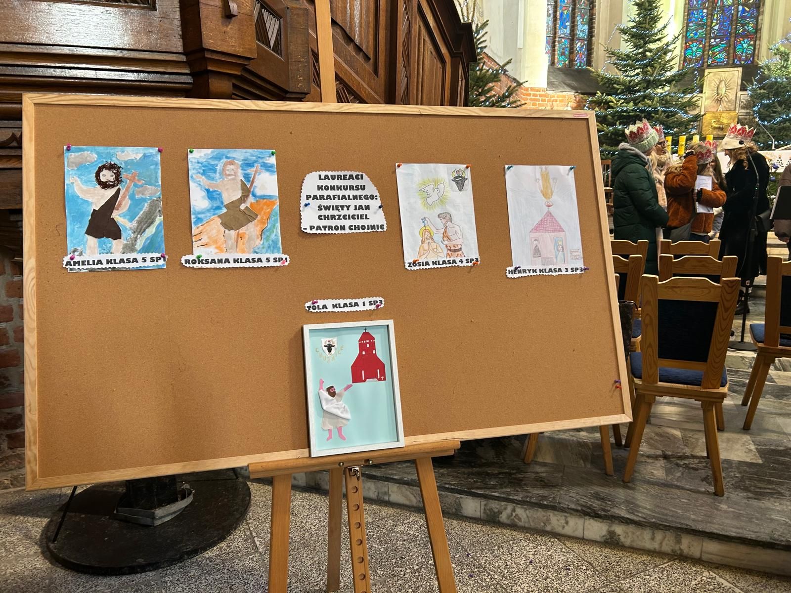 ROZSTRZYGNIECIE KONKURSU "ŚW. JAN CHRZCIEL- PATRON CHOJNIC"