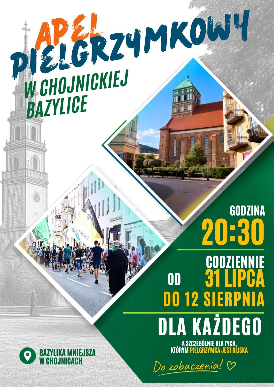 APELE PIELGRZYMKOWE W CHOJNICKIEJ BAZYLICE